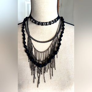BCBG tiered necklace